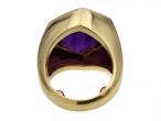 Tiffany & Co. Hexagonal Amethyst Cocktail Ring by Paloma Picasso