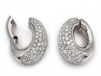 clip-on earrings, vintage diamond earrings
