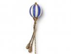 Antique Enamel Balloon Stick Pin in Yellow Gold