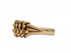 1908 braided keeper ring in 18kt gold by the Kinsey Bros & Patrick