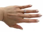 Edwardian 1.91ct cushion shape diamond solitaire engagement ring