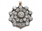 Diamond Victorian Brooch