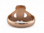 Antique Claddagh Ring In 9kt Rose Gold