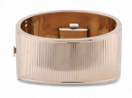 1970s Jules Jürgensen watch bangle in 14kt yellow gold – Courtville Antiques