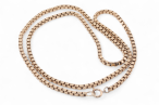 1970s Heavy Box Chain In 9kt Yellow Gold