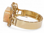 Vintage Statement 40.0ct Citrine Set BangleVintage Statement 40.0ct Citrine Set Bangle