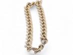 Vintage Oval Curb Chain Bracelet in Solid 9kt Yellow Gold