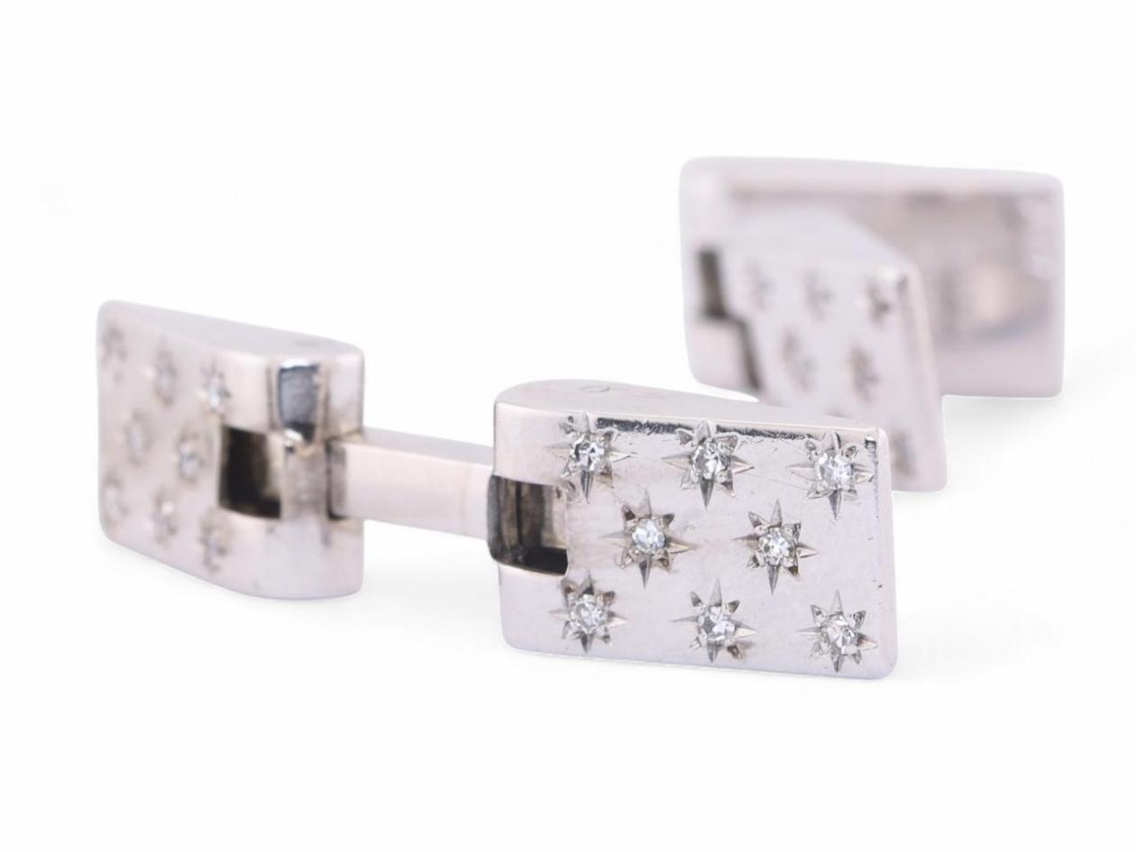 Gubelin Diamond Cufflinks