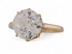 Victorian Old European Cut Diamond Solitaire Ring