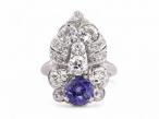 Sapphire and Diamond Dress Ring
