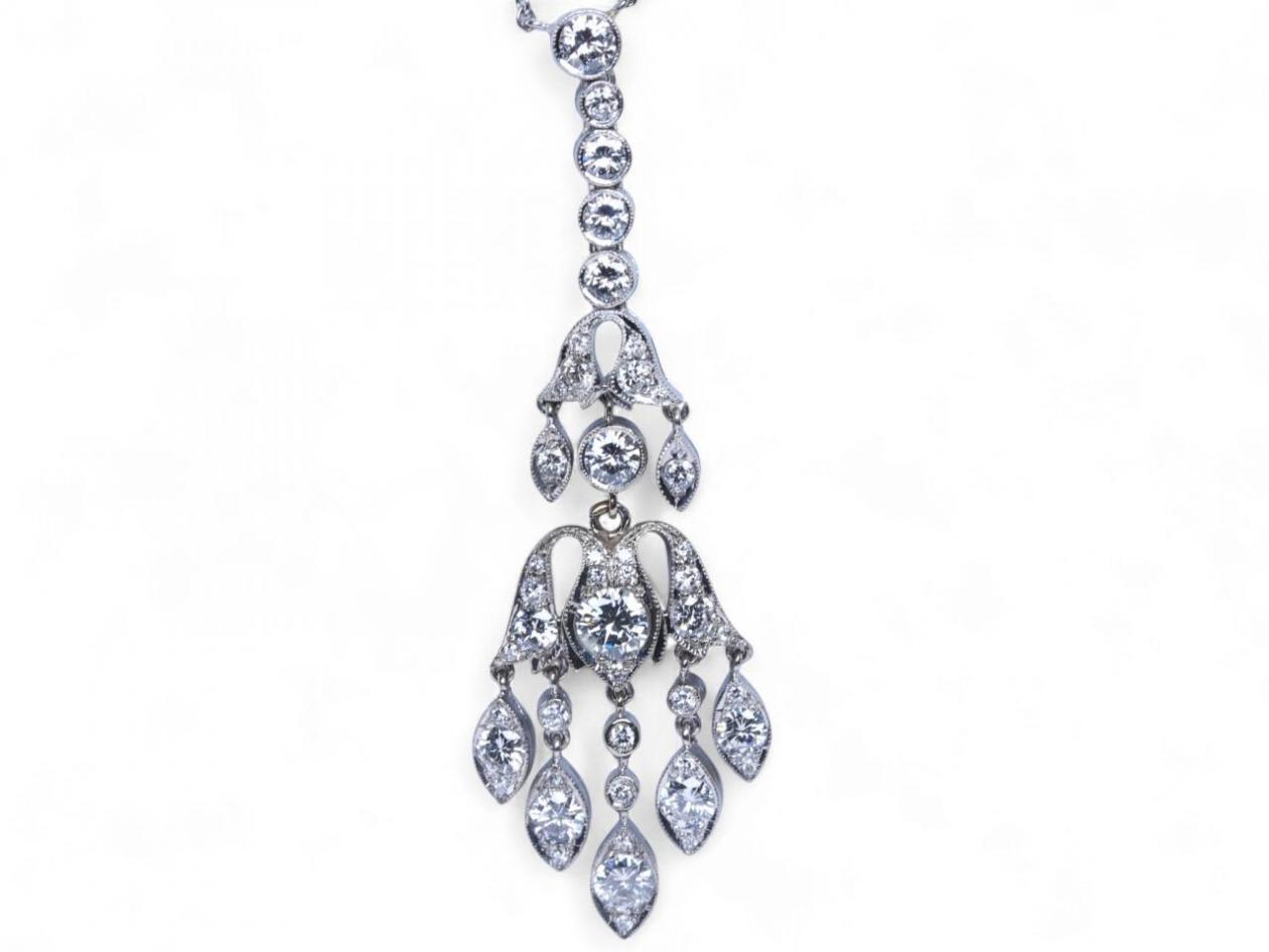 Diamond Drop Pendant