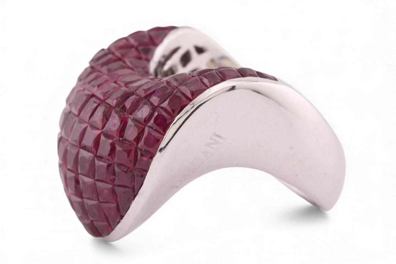 Ruby statement ring by Damiani