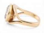 5ct Diamond Ring in 18k Yellow Gold