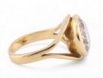 5ct Diamond Ring in 18k Yellow Gold