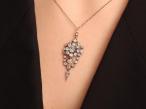 Antique Diamond Pendant Necklace