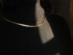 18k Italian Gold Choker Necklace