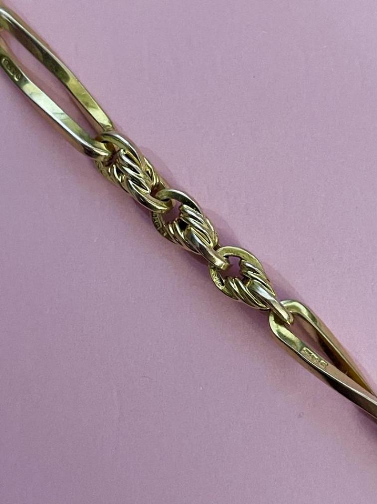 Reserved - Antique 9kt Yellow Gold Chain