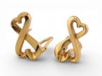 Tiffany & Co. Paloma Picasso Loving Heart 18ct Gold Earrings