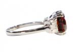 Garnet and Diamond Ring