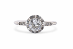 Platinum Diamond Solitaire Ring 0.70ct