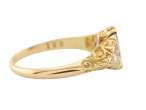 18ct Gold Sapphire and Diamond Victorian Ring
