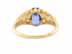 18ct Gold Sapphire and Diamond Victorian Ring