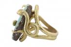 Opal and Gold ring