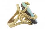 Opal and Gold ring