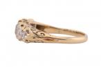 18kt Yellow Gold Five Stone Old European Cut Diamond Ring