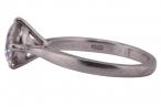 Platinum 2.08ct Diamond Solitaire Ring by Boodle & Dunthorne