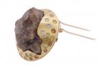 Retro, Diamond Brooch, Circa 1950