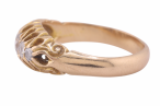 EDWARDIAN DIAMOND FIVE-STONE RING, 1908