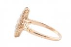 OLD EUROPEAN-CUT DIAMOND MARQUISE CLUSTER RING, CIRCA 1900