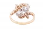 EDWARDIAN DIAMOND TOI ET MOI RING, CIRCA 1910