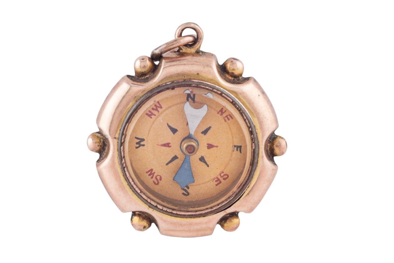 EDWARDIAN COMPASS PENDANT, 1907