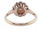 EDWARDIAN STYLE DIAMOND CLUSTER RING, MODERN