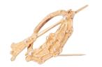 EDMOND JOHNSON CELTIC REVIVAL TARA BROOCH, CIRCA 1890