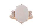 OPAL AND DIAMOND COCKTAIL RING