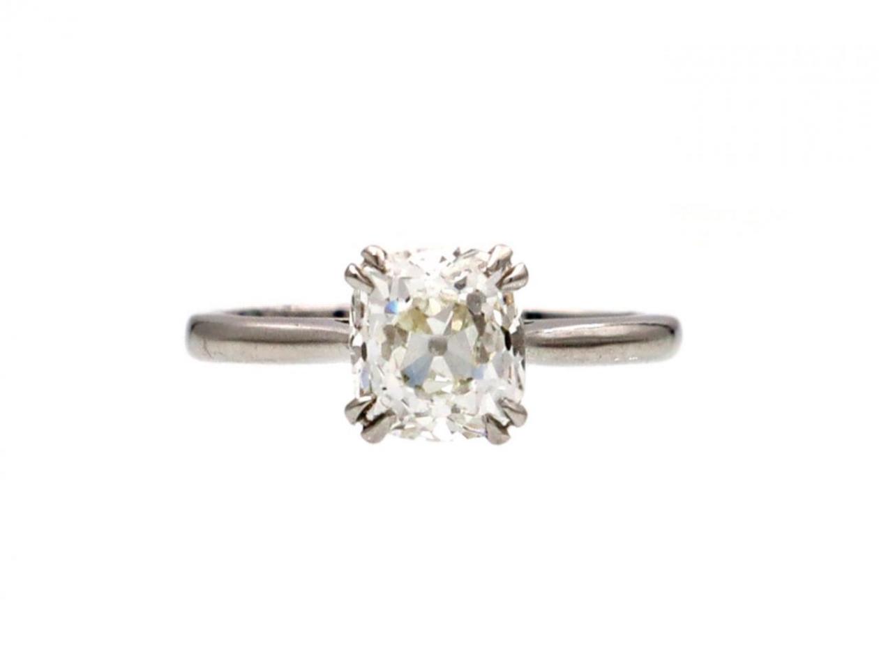 Antique Cushion Cut Diamond