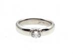 Vintage Tiffany & Co. 0.41ct diamond solitaire in platinum