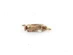 Vintage sewing machine charm in 9kt yellow gold