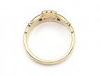 Vintage 9kt yellow gold Claddagh ring