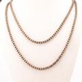 LATE VICTORIAN 15 KARAT GOLD CELESTIAL FANCY-LINK CHAIN, CIRCA 1890