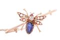 VICTORIAN SAPPHIRE AND DIAMOND BROOCH, CIRCA 1890