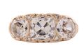 Victorian Three Stone Diamond Ring