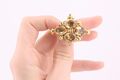LATE GEORGIAN CITRINE CLUSTER BROOCH, CIRCA 1830