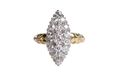 18ct Gold Diamond Marquise Ring