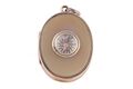 EDWARDIAN AGATE COMPASS LOCKET, CIRCA 1910
