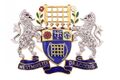VINTAGE 'WESTMINSTER DRAGOONS' 18K REGIMENTAL BROOCH, 1978