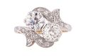 VICTORIAN DIAMOND TOI ET MOI RING, CIRCA 1890